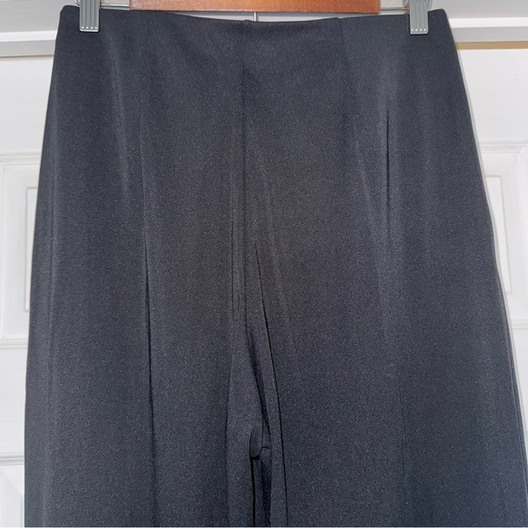 New Uniqlo Pull-on Wide Leg Black Pants M - Picture 5 of 7